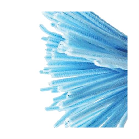 Cure-pipes bleus clairs