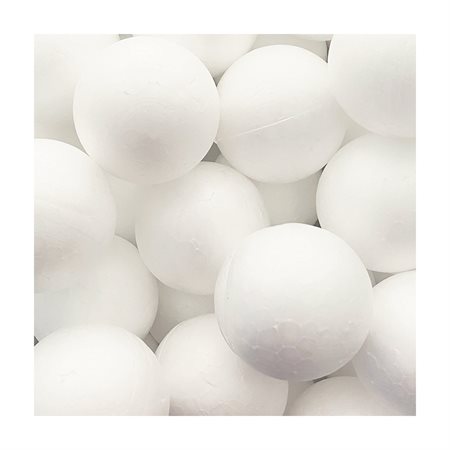 BOULES STYROFOAM 100MM 6PCS