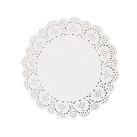 PAPER DOILIES WHT 12" 100PCS