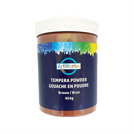 TEMPERA POWDER PAINT BROWN