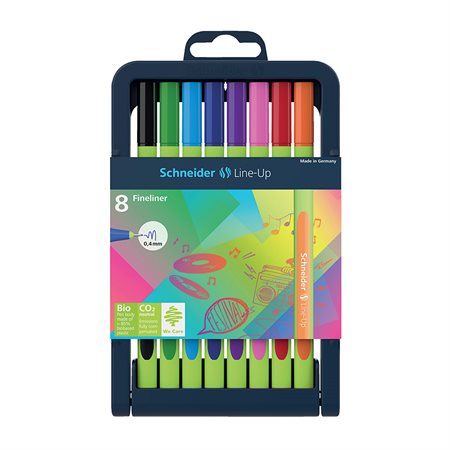 SCHN LINE-UP FINELINER 8PCS