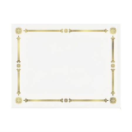 JULIAN CERTIFICATE LINEN GOLD