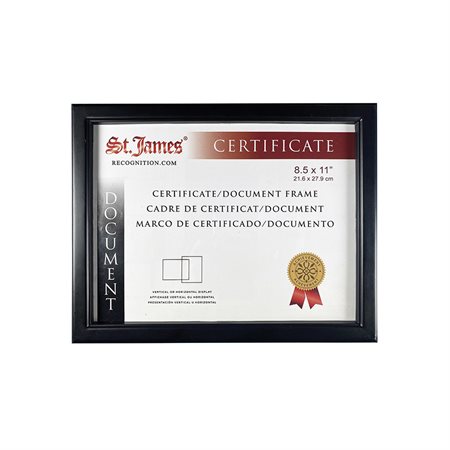 DIPLOMA FRAME BLK