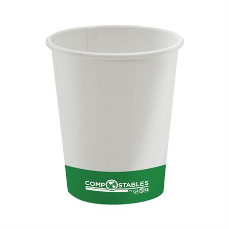 Single Wall Hot / Cold Compostable Paper Cups