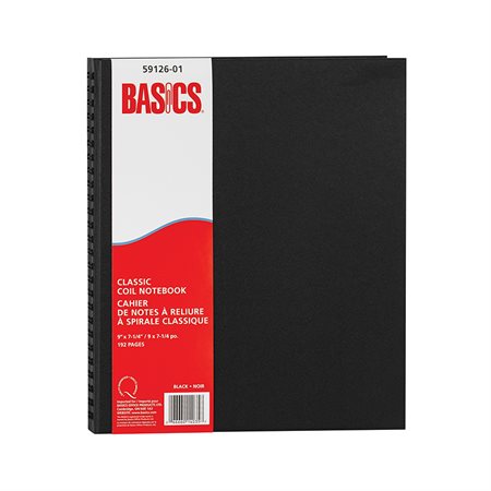 Carnet à anneaux doubles classique