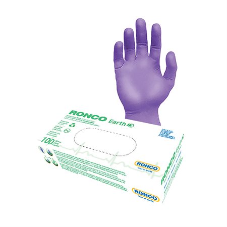 Earth Biodegradable Nitrile Examination Gloves X-Large