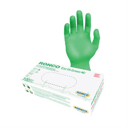 Earth Biodegradable Nitrile Examination Gloves Nitrile Medium