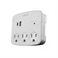 3-Outlet / USB A & C Ports Surge Wall Tap