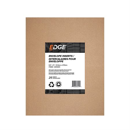 Intercalaires pour enveloppe