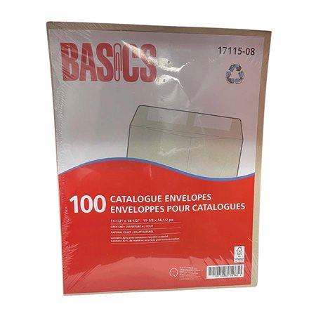 Catalogue Envelopes Natural Kraft