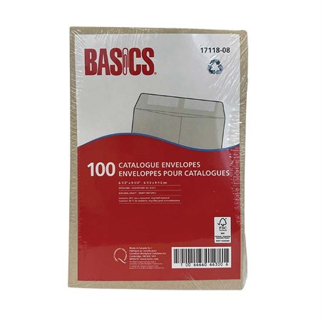 Catalogue Envelopes Natural Kraft