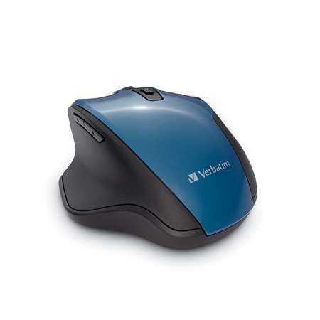 Souris sans fil à DEL bleue Ergo