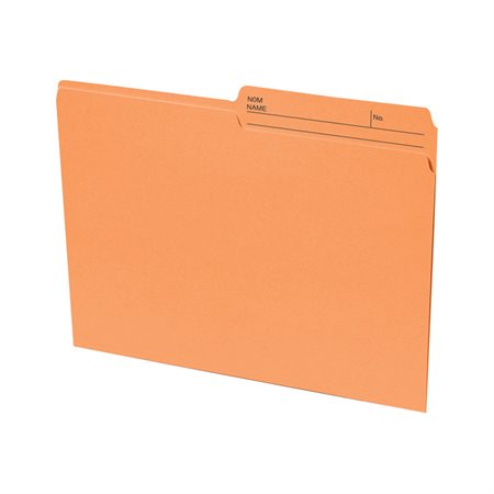 Coloured Reversible File Folders Letter