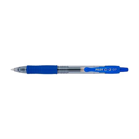 PEN GEL G-2 RETRACT 0.7 BLUE
