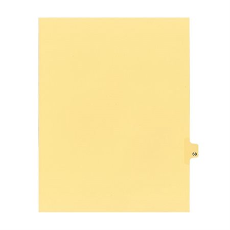 Onglet de séparation juridique Buff