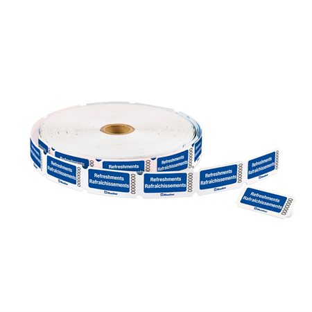 BILLET REFRESHMENT BILINGUE