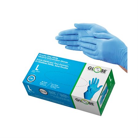 GANTS NITRILE BL L