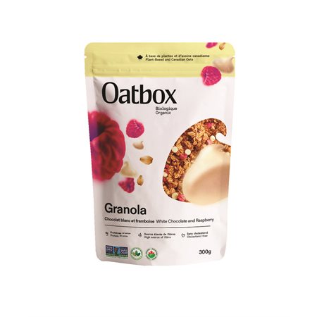 White Chocolate & Raspberry Granola