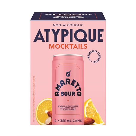 Amaretto Sour Sparkling Beverage