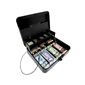 CASH BOX 10 COMPART DELUXE BK