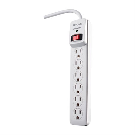 6-Outlet Electronics Surge Protector