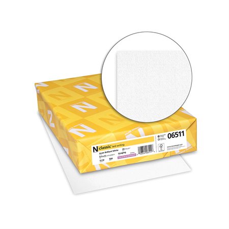 Papier à lettres vergé