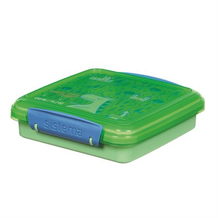 BOITE SANDWICH 450ML ASS.