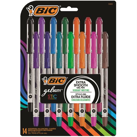 STYLO GEL 0.7MM GEL-OCITY ASS.