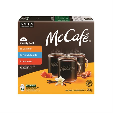 Assortiment de capsules de café aromatisé K-Cup®