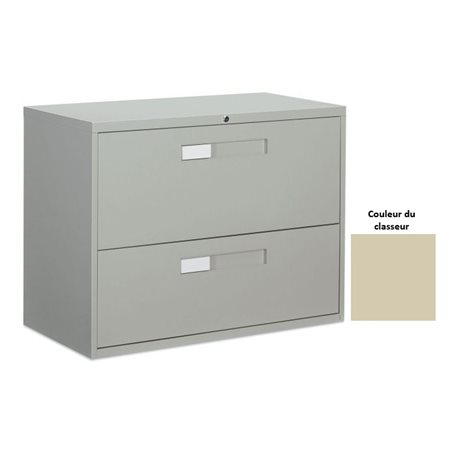 CLASSEUR LATÉRAL ARTOPEX - 2 TIROIRS - SABLE