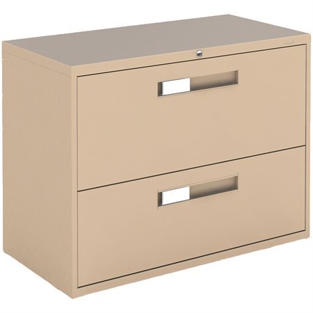 Fileworks® 9300 Lateral Filing Cabinets 2 drawers grey