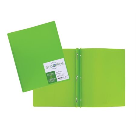 3 HOLE ECO REPORT COVER GREEN