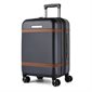 Medium-sized (24") Wellington checked suitcase