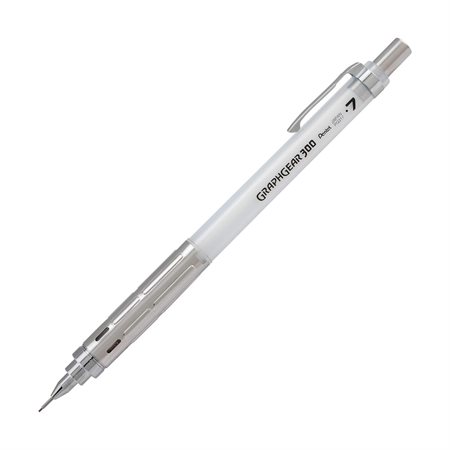 GraphGear 300 white 0.7 mechanical pencil