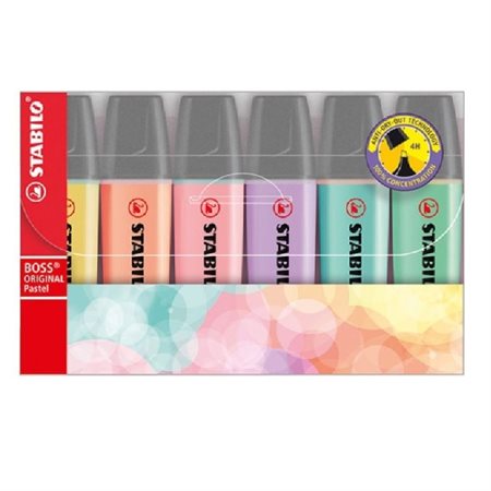 Stabilo Boss 6 highlighter set