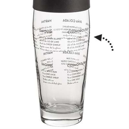 MELANGEUR COCKTAIL VERRE + RECETTES
