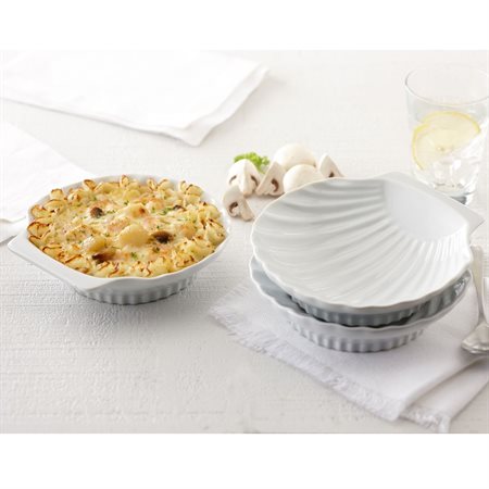 Ensemble de 4 coquilles St-Jacques 16Cm