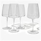 Planeo red wine glasses 450ml box of 4 Bormioli Rocco