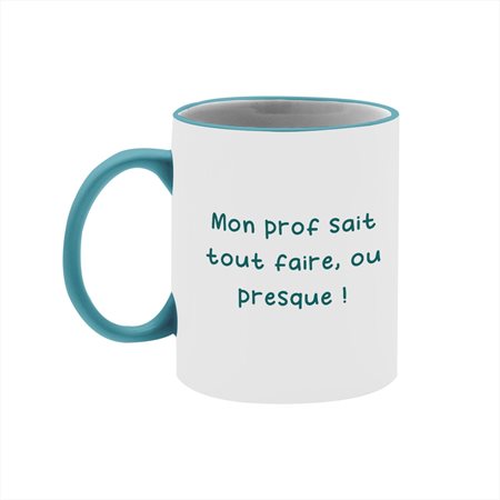 Tasse en céramique pour professeur(e)