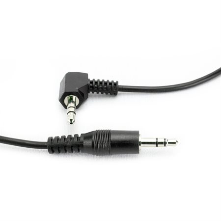 CABLE AUDIO BLUEDIAMOND 3.5MM ANGLE DROIT 1.5 PIED