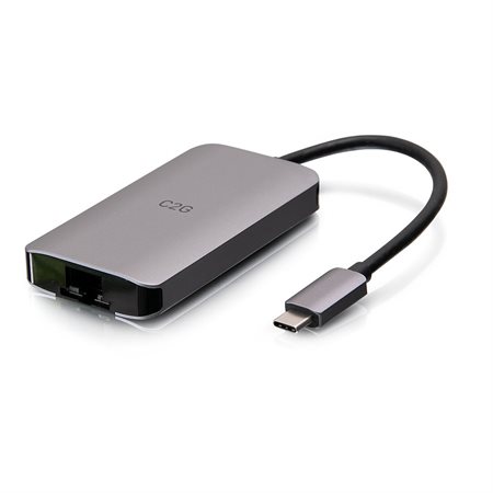 STATION D'ACCEUIL C2G USB-C À HDMI  /  USB  /  ETHERNE