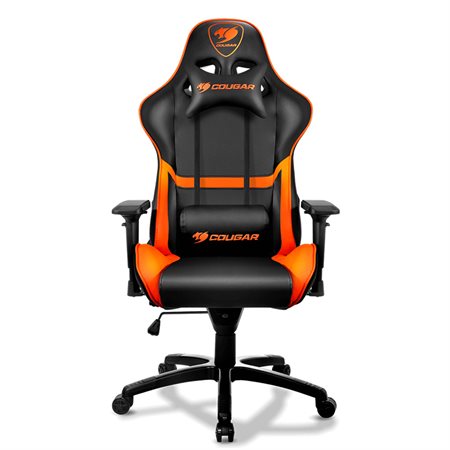 CHAIR COUGAR ARMOR BLACK / ORANGE