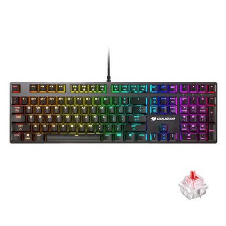 CLAVIER VANTAR MX RGB NOIR