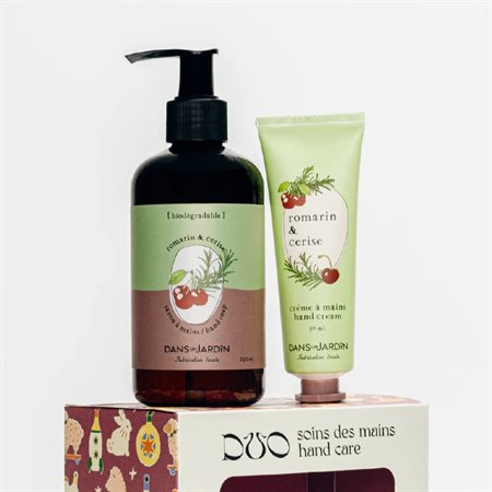 Cherry & rosemary hand soap & cream