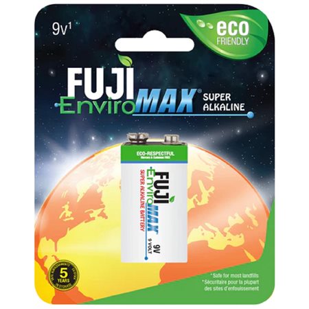 FUJI ENVIROMAX 9V BATTERY PACKAGE @1