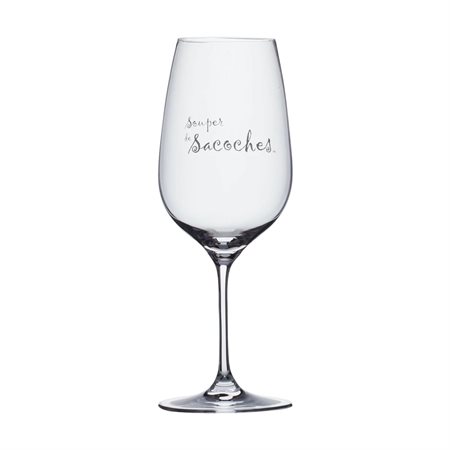 Wine glass "Souper de sacoches"