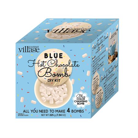 Blue hot chocolate bomb kit