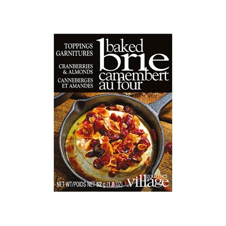 GARNITURE BRIE (CANNEBERGES & AMANDES)