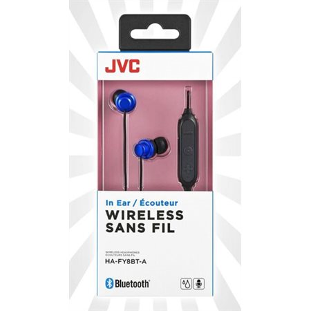 ÉCOUTEUR  JVC BLUETOOTH BLEU