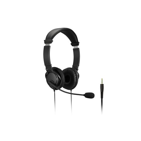 CASQUE D'ÉCOUTE KENSINGTON AVEC MICRO 3.5MM